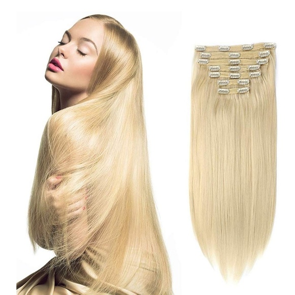 Bellami Accessories 613 Platinum Blonde Clip In Hair Extensions